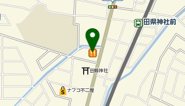 大鮮 丼丸 田縣神社前店の地図画像
