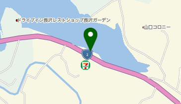 丼ちゃん 丼丸 長沢店の地図画像