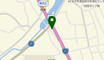 蒼海 丼丸 津田店の地図画像