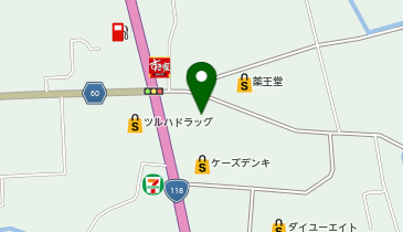 ウィング 丼丸(4号店)棚倉店の地図画像