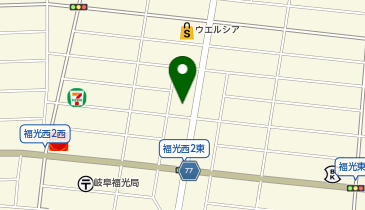 くろ潮 丼丸 長良店の地図画像