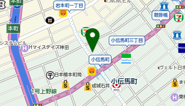 丼丸 凛小伝馬町店の地図画像