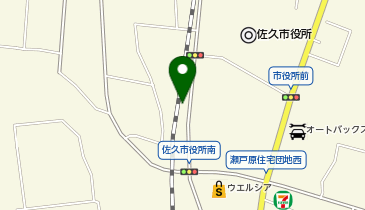 清水屋 丼丸 佐久中央店の地図画像