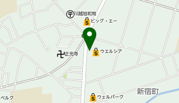 丼丸 佳久屋川越店の地図画像