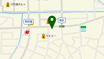 小松 丼丸 若杉店の地図画像