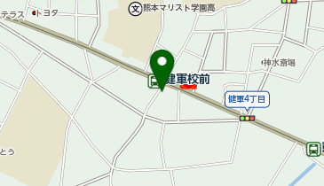 うるとら海鮮 丼丸(2号店)健軍校前店の地図画像