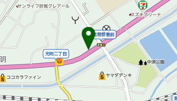 情熱 丼丸 てっちゃん折尾店の地図画像