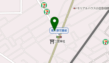 丼丸 オダサガ相模原市南区の地図画像