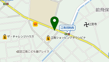 丼丸 魚の宝船江南店の地図画像