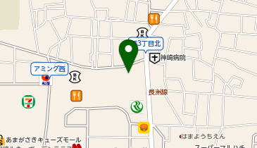 丼丸 寿屋潮江店の地図画像