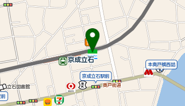 おはな 丼丸 京成立石駅前店の地図画像
