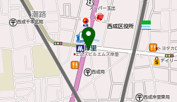 丼丸 海鮮問屋岸里店の地図画像