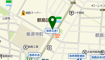 丼丸 海鮮問屋都島駅前店の地図画像