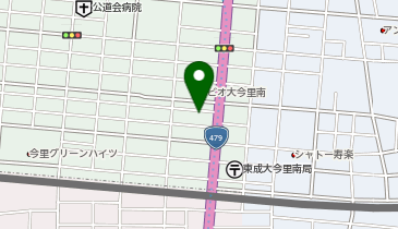 丼丸 The fish布施店の地図画像