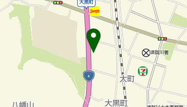 丼丸 ウィング(5号店)須賀川大黒店の地図画像