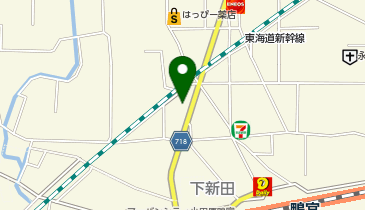 丼丸 小田原小田原店の地図画像