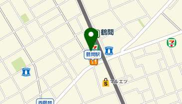 海鳴り 丼丸 鶴間駅前店の地図画像