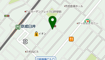 丼丸 裕佐倉臼井店の地図画像