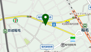 丼丸 DONBURI STAND INAGE DONMARU稲毛東店の地図画像