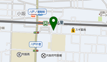 海鮮問屋八戸ノ里駅前店の地図画像
