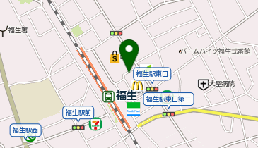 福生 丼丸(和が家)福生店の地図画像