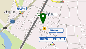 丼丸 海鮮一家・幸和泉多摩川店の地図画像