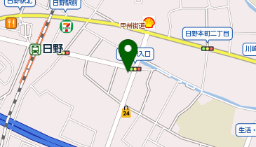 丼丸 愛日野店の地図画像