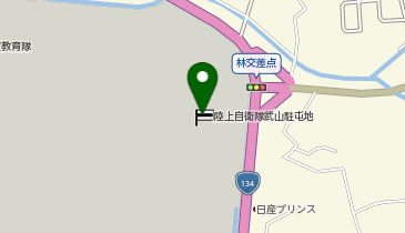 一 丼丸(2号店)武山自衛隊駐屯地内店の地図画像