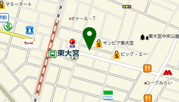 味楽 丼丸 東大宮店の地図画像