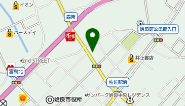 れいんぼう 丼丸 姶良店の地図画像