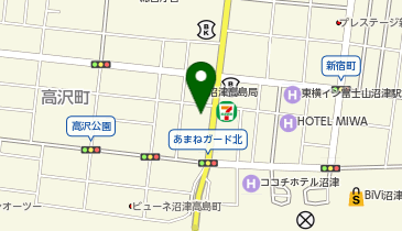 沼津 丼丸 沼津店の地図画像