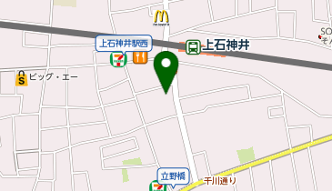 丼丸 水産 上石神井店の地図画像
