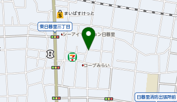 薫華 丼丸 東日暮里店の地図画像