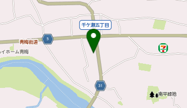 丼丸 d'Ome千ケ瀬店の地図画像