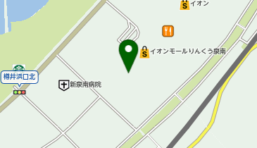 不二家 ペコちゃんmilkyドーナツ イオンモールりんくう泉南店の地図画像
