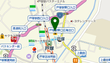 不二家 ペコちゃんmilkyドーナツ 戸塚モディ店の地図画像