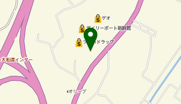 不二家 デイリーポート新鮮館大船渡店の地図画像