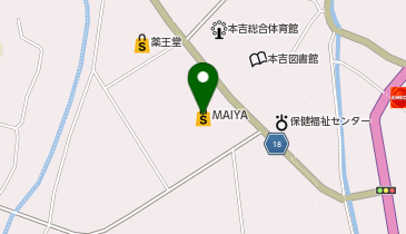 不二家 マイヤ本吉はまなす店の地図画像