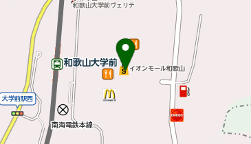 不二家 ペコちゃんmilkyドーナツ イオンモール和歌山店の地図画像