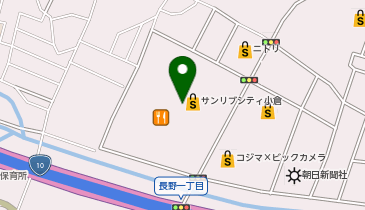 不二家 サンリブシティ小倉店の地図画像