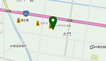 不二家 ヨークベニマル中新田店の地図画像