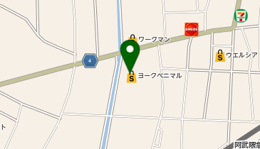 不二家 ヨークベニマル保原店の地図画像