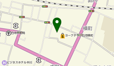 不二家 ヨークベニマル白河横町店の地図画像