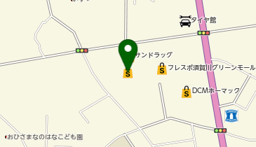 不二家 ヨークベニマル須賀川森宿店の地図画像