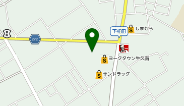 不二家 ヨークベニマル牛久南店の地図画像