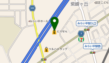 不二家 とりせんみらい平店の地図画像