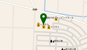 不二家 とりせん城西の杜店の地図画像