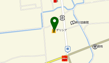 不二家 デリシア梓川店の地図画像