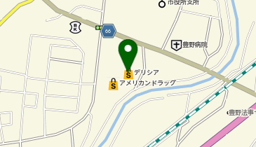 不二家 デリシア豊野店の地図画像