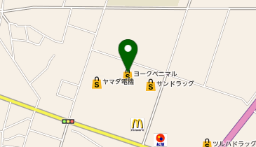 不二家 ヨークベニマル上山店の地図画像